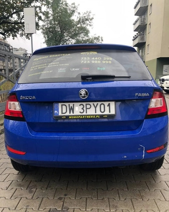 Skoda Fabia cena 29200 przebieg: 152000, rok produkcji 2019 z Wrocław małe 11